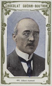 Albert Sarraut (farget bilde) av French School