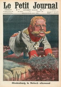 Albert von Hindenburg av French School