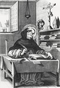 Albertus Magnus (gravering) av French School