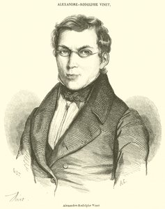 Alexandre-Rodolphe Vinet (gravering) av French School