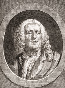 Alexis Piron, 1689 1773. Fransk epigrammatiker og dramatiker. Fra Les Heures Libres utgitt 1908. av French School