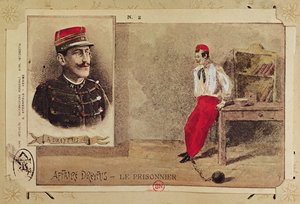 Alfred Dreyfus (1855-1935) som fange, 1894-1906 av French School
