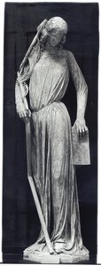 Allegorisk figur av synagogen, fra den sørlige transeptportalen til katedralen, ca. 1230 (se også 105620) av French School