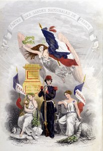 Allegori om de franske revolusjonene av French School