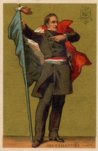 Alphonse de Lamartine av French School