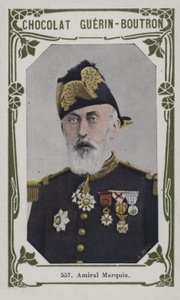 Amiral Marquis (farget bilde) av French School