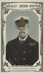 Britisk admiral Wilson (farget bilde) av French School