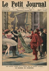 En merkelig tradisjon fra 1. januar i de parisiske teatrene, 