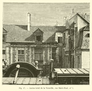 Tidligere Hotel de la Vieuville, rue Saint-Paul, nr. 2 av French School