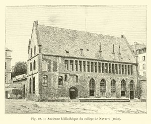Tidligere Navarra høyskolebibliotek, 1860 av French School