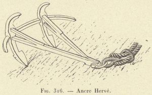 Ancre Herve (gravering) av French School