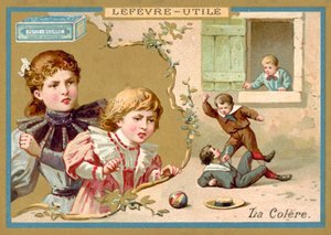 Sinne (chromolitho) av French School