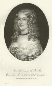 Anne-Geneviève de Bourbon, hertuginne av Longueville av French School