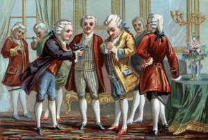 Antoine Augustin Parmentier (1737-1813), fransk militærfarmasøyt og agronom importerte poteter til Frankrike i 1785. av French School