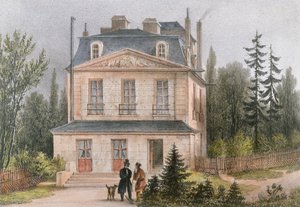 Antoine de Fourcroy ved Jardin des Plantes i Paris av French School