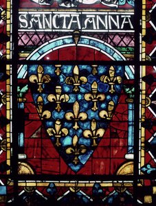 Arms of France, 1200-tallet av French School