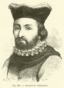 Arnauld de Villeneuve (gravering) av French School