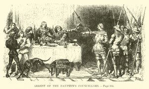 Verhaftung der Räte des Dauphins von French School