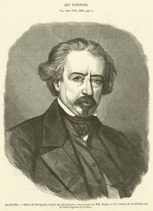 Ary Scheffer (gravering) av French School