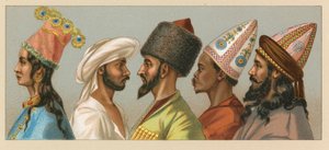 Asiatisk kostyme av French School