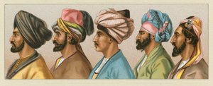 Asiatisk kostyme av French School