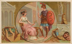 Aspasia og Perikles av French School