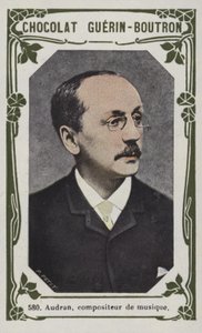 Audran, musikkkomponist (farget bilde) av French School