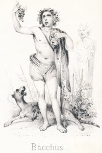 B Bacchus: Sønn av Jupiter og Semele av French School