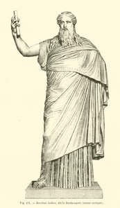 Indisk Bacchus, kalt Sardanapale (gravering) av French School