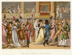 Operaballet, ifølge Bosio (kromolitho) av French School