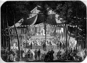 Ball organisiert im Militärlager von Chalons, Marne (51)