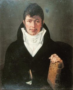 Baron Anselme Balthazar Richerand (1779-1840) (olje på lerret) av French School