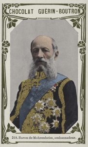 Baron de Mohrenheim, ambassadør (farget bilde) av French School