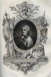 Baron joseph Alvinczi (Alvinczy von Borberek) (1735-1810) Austrian general - - New National Encyclopedia by Maurice La Charest - 1870 - av French School