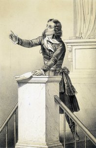 Barrère - i ""Historical Gallery of the French Revolution"" av Albert Maurin av French School