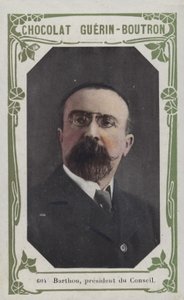 Barthou, president du Conseil (farget bilde) av French School