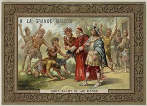 Bartolome de las Casas, spansk historiker fra 1500-tallet; sosial reformator og dominikanerbrødre av French School