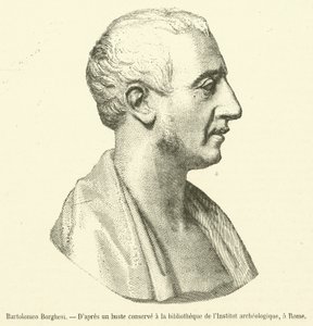 Bartolomeo Borghesi (gravering) av French School