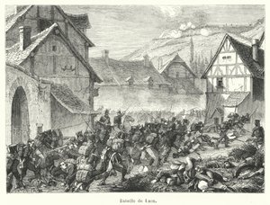 Slaget ved Laon (gravering) av French School