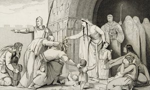 Bathilda gir penger til de fattige, fra 
