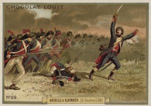 Slaget ved Alkmaar, franske revolusjonskriger, 6. oktober 1799 av French School