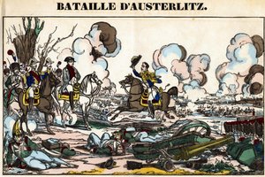 Battle of Austerlitz on December 2 av French School