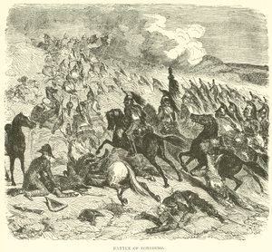 Slaget ved Borodino (gravering) av French School