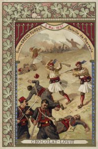 Slaget ved Farsala, gresk-tyrkisk krig, 5. mai 1897 av French School