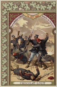 Slaget ved Gribovo, gresk-tyrkisk krig, 14. mai 1897 av French School