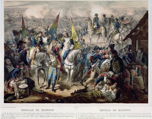 Slaget ved Marengo 14. juni 1800 av French School