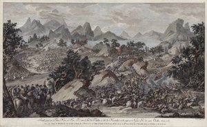 Battle of Qurman (fargegravering)