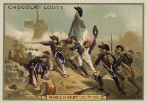 Slaget ved Valmy, Frankrike, 20. september 1792 av French School