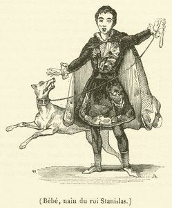 Bebe, nain du roi Stanislas (gravering) av French School