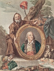 Benjamin Franklin (1706–90) av French School
